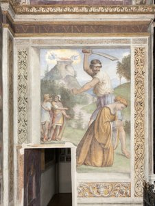 Onthoofding van Sint-Catharina van Alexandrië, Besozzi-kapel door Bernardino Luini