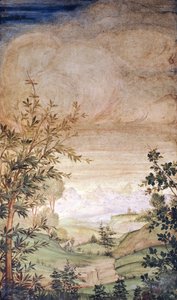 Italië, Milaan, Kerk van San Maurizio, Landschap