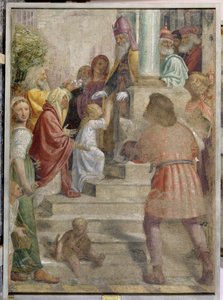 Presentatie van Maria in de Tempel door Bernardino Luini