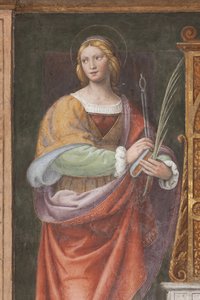 Sint Apollonia, c.1522-25 (detail)