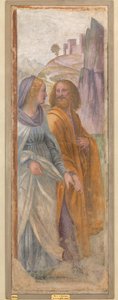 Sint Jozef en de Maagd Maria na de bruiloft