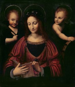 St. Catharina van Alexandrië door Bernardino Luini