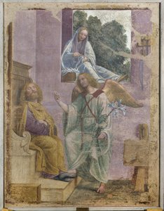 De Droom van St. Jozef door Bernardino Luini