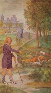 De Illusie van Cephalus, 1520-1522 door Bernardino Luini