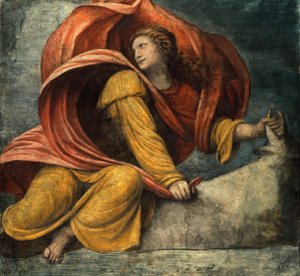 De verkrachting van Europa door Bernardino Luini