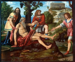 De Spot van Cham door Bernardino Luini
