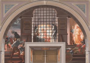 Bevrijding van Petrus door Bernardino Nocchi