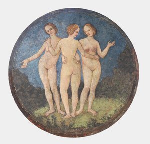 De drie Gratiën door Bernardino Pinturicchio