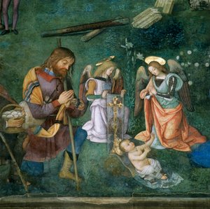 Het Christuskind (detail van de Geboorte)