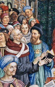 Piccolomini-bibliotheek, zuidwestmuur: 