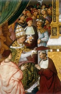 Leven van paus Pius II (Enea Silvio Piccolomini) door Bernardino di Betto Pinturicchio