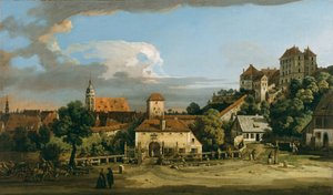 Pirna: De Obertor vanuit het zuiden