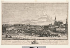 Uitzicht op Dresden