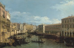Het Canal Grande vanaf de Ca