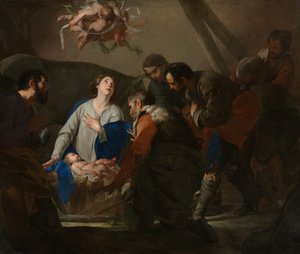 Aanbidding van de herders, ca. 1650