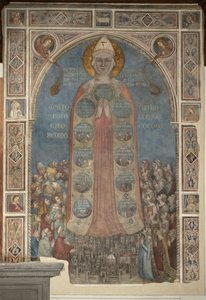 Madonna della Misericordia, 1342 door Bernardo Daddi