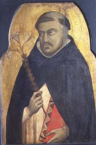 St. Dominicus, oorspronkelijk een zijpaneel van een polyptiek c.1340 door Bernardo Daddi
