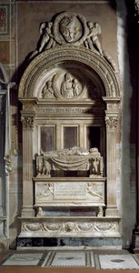 Grafmonument van Leonardo Bruni door Bernardo Rossellino