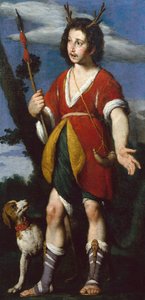 Actaeon door Bernardo Strozzi