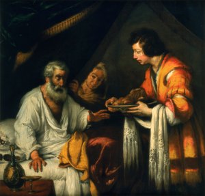 Isaak zegent Jakob