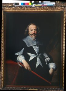 Portret van een ridder van Malta (Scipione Papafava?), c.1629 door Bernardo Strozzi