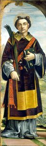 Sint Stefanus door Bernardo Zenale