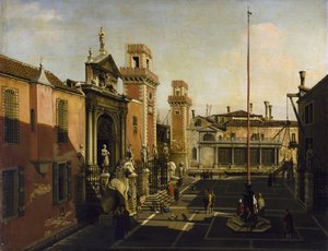 De Ingang van het Arsenaal, Venetië