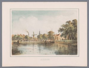Stadsgezicht te Alkmaar