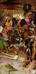 De Onthoofding van St. George, paneel van een altaarstuk door Bernat Martorelli
