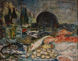 Stilleven door Bernhard Dorotheus Folkestad