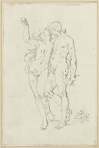 Adam en Eva door Bernhard Schreuder (possibly)