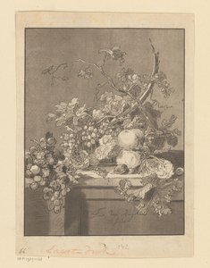 Mand met vruchten door Bernhard Schreuder