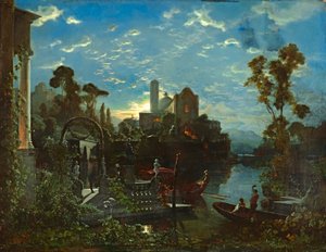 Noord-Italiaans maanlandschap