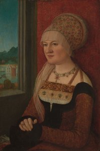 Portret van een vrouw, ca. 1510-15 door Bernhard Strigel