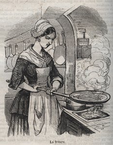 La friture - gravure in 