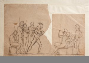 Agamemnons gevecht met Achilles