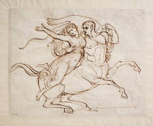 Nessus en Deianira door Bertel Thorvaldsen