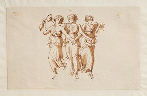 Drie Dansende Bacchanten