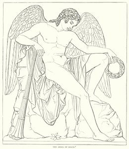 De Engel des Doods door Bertel after Thorvaldsen