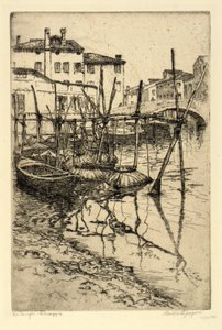 De kluwen, Chioggia door Bertha E. Jaques