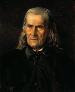 Portret van Friedrich Rückert 1788-1866, 1864
