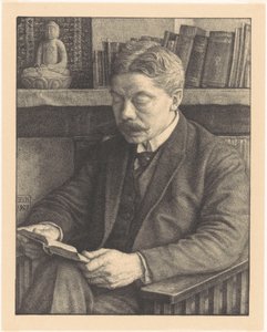 Portret van ds. J. Dekker