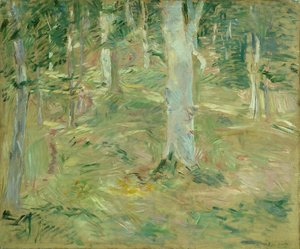 Bos van Compiègne door Berthe Morisot