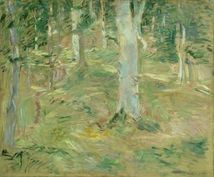 Forêt de Compiègne, 1885 door Berthe Morisot