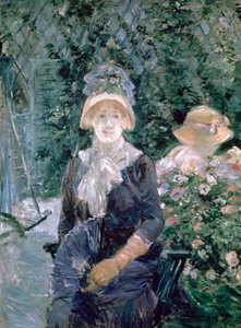 In de tuin, 1883