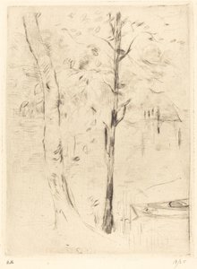 Meer met Roeiboot door Berthe Morisot
