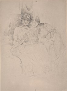 De Tekenles - Berthe Morisot tekent met haar dochter