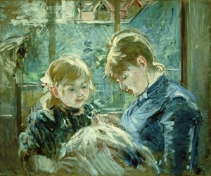 De naailles; Le Leçon de Couture, 1884