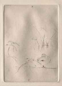 De eend door Berthe Morisot
