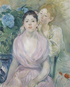 De Hortensia, of De Twee Zusters, 1894 door Berthe Morisot